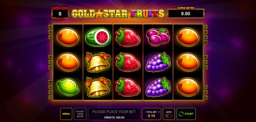 Gold Star Fruits από την Eurocoin Interactive